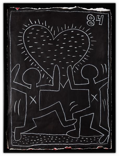 Keith Haring : Senza titolo  - Asta Arte Moderna e Contemporanea - Associazione Nazionale - Case d'Asta italiane