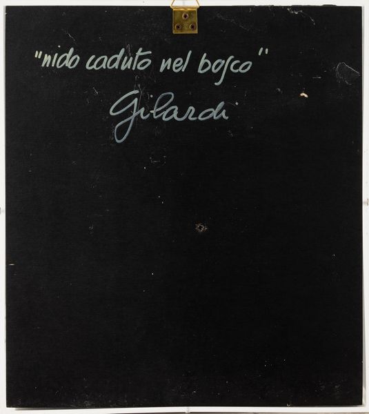 Piero Gilardi : Nido caduto nel bosco  - Asta Arte Moderna e Contemporanea - Associazione Nazionale - Case d'Asta italiane