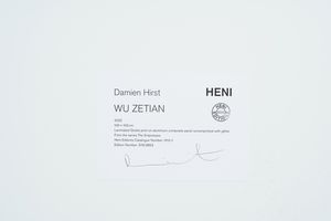 Damien Hirst : Wu Zetian - Le imperatrici  - Asta Arte Moderna e Contemporanea - Associazione Nazionale - Case d'Asta italiane