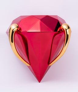 Jeff Koons : Diamond (Red)  - Asta Arte Moderna e Contemporanea - Associazione Nazionale - Case d'Asta italiane