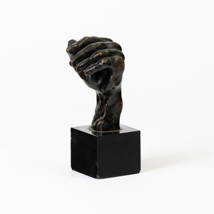 AUGUSTE RODIN : Main gauche n.4, petit modle  - Asta Arte Moderna e Contemporanea - Associazione Nazionale - Case d'Asta italiane