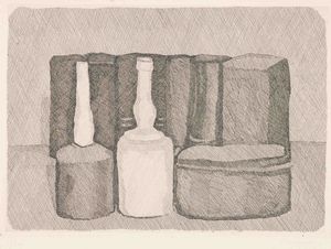 Giorgio Morandi - Natura morta con nove oggetti