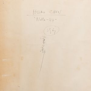 HSIAO CHIN : Nulla-44  - Asta Arte Moderna e Contemporanea - Associazione Nazionale - Case d'Asta italiane