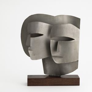 Regina : Maschera simultanea  - Asta Arte Moderna e Contemporanea - Associazione Nazionale - Case d'Asta italiane