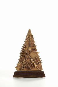 Arnaldo Pomodoro : Piramide per Banca Nazionale del Lavoro  - Asta Arte Moderna e Contemporanea - Associazione Nazionale - Case d'Asta italiane