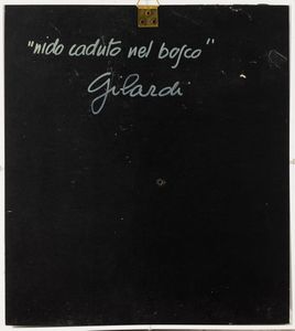 Piero Gilardi : Nido caduto nel bosco  - Asta Arte Moderna e Contemporanea - Associazione Nazionale - Case d'Asta italiane