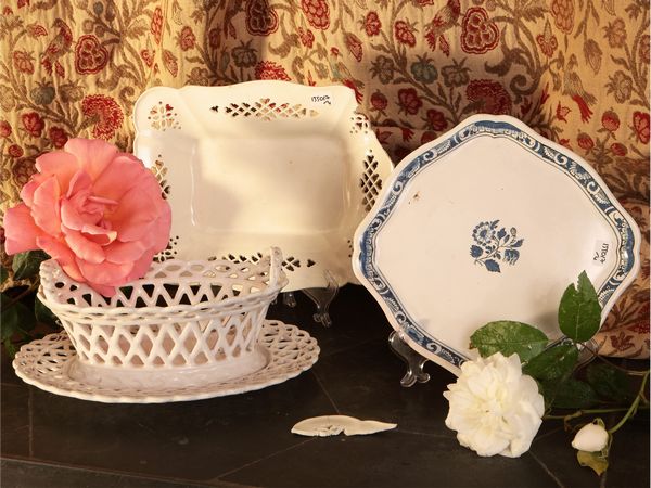 Lotto di maioliche d'epoca  - Asta D�ballage. Occasioni in asta - Associazione Nazionale - Case d'Asta italiane