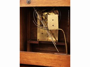 Orologio da tavolo in rovere  - Asta D�ballage. Occasioni in asta - Associazione Nazionale - Case d'Asta italiane