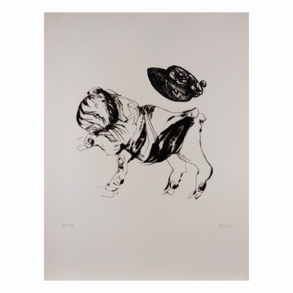 Saul Bulich : Parabole.  - Asta  Opere del XX secolo Web Only - Associazione Nazionale - Case d'Asta italiane