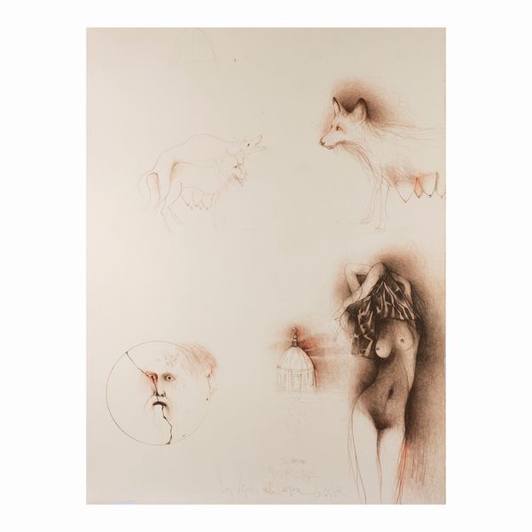 UTICENSE [PSEUD. DI SANTUCCI LEONE] CATONE : Enimmi di Caton l'Uticense lucchese...  - Asta  Opere del XX secolo Web Only - Associazione Nazionale - Case d'Asta italiane