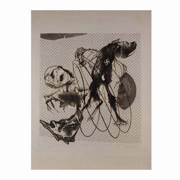 DANTE ALIGHIERI : Inferno [...]. Illustrazioni di Mario Donizetti.  - Asta  Opere del XX secolo Web Only - Associazione Nazionale - Case d'Asta italiane