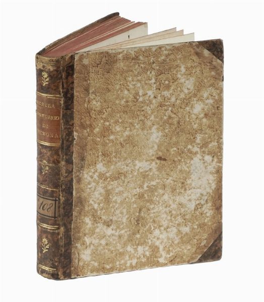 PELLEGRINO MERULA : Santuario di Cremona, nel quale si contengono non solo le vite d� Santi di tutte le chiese, e di quelli, i cui corpi in alcune di esse si riposano, ma anche le reliquie, e cose notabili di ciascuna di esse...  - Asta Libri, Autografi e Manoscritti - Associazione Nazionale - Case d'Asta italiane