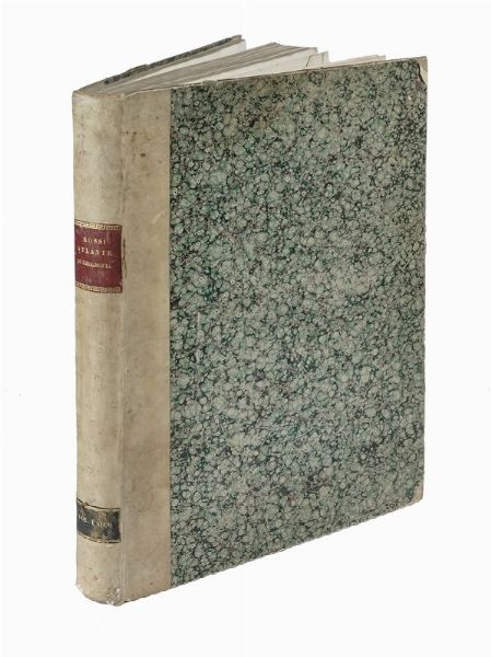 LUIGI ROSSI : Nuovo atlante di geografia universale in 52 carte...  - Asta Libri, Autografi e Manoscritti - Associazione Nazionale - Case d'Asta italiane