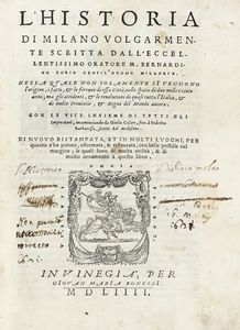 BERNARDINO CORIO - L'historia di Milano volgarmente scritta...