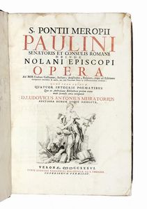 LODOVICO ANTONIO MURATORI - Delle antichità estensi ed italiane [...]. Parte prima [-seconda].