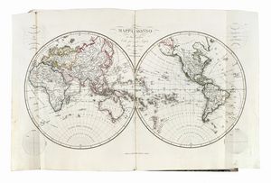 LUIGI ROSSI : Nuovo atlante di geografia universale in 52 carte...  - Asta Libri, Autografi e Manoscritti - Associazione Nazionale - Case d'Asta italiane