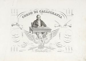 ANTONIO SELLA - [Corso di calligrafia].