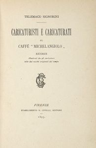 Telemaco Signorini - Caricaturisti e caricaturati al Caffè Michelangiolo.