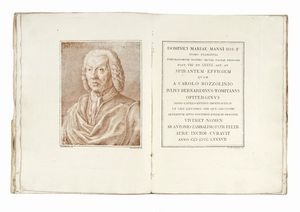GIULIO BERNARDINO TOMITANO - Elogio di Domenico Maria Manni fiorentino...