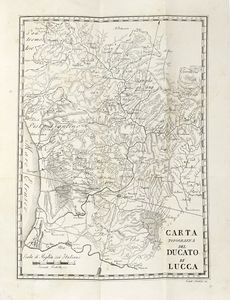 TOMMASO TRENTA - Guida del forestiere per la città e il contado di Lucca.