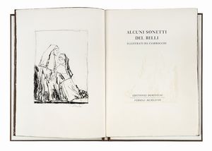 GIUSEPPE GIOACCHINO BELLI - Alcuni sonetti [...] illustrati da Ciarrocchi.