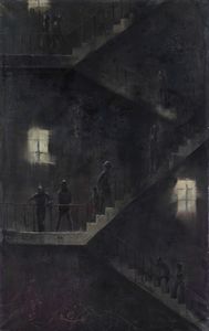 PONTI PINO (1905 - 1999) - LA LUNGA SCALA