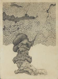 VENTURI MICHELE   (1932 - 2005) - ALBERO DELL'IMPERATORE