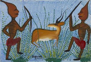 VICTOR KUNKULU KABINDA (n. 1927) - SENZA TITOLO