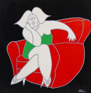 ULIVI SERGIO  (n. 1955) - LA SOGNATRICE