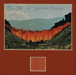 CHRISTO' (n. 1935) & JEANNE-CLAUDE (1935 - 2009) - VALLEY CURTAIN, COLORADO
