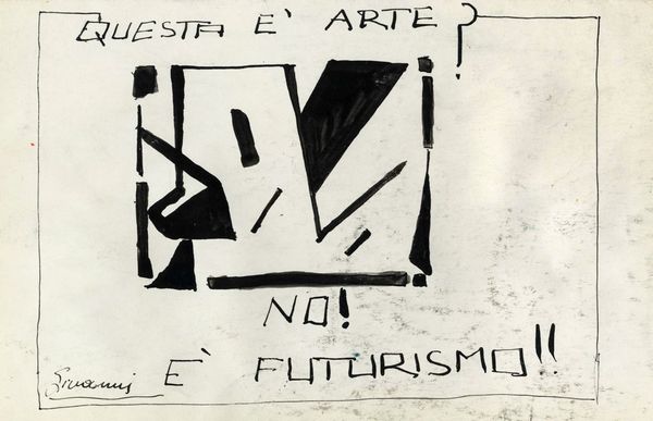 ARNALDO [PSEUD. DI CORRADINI GINANNI ARNALDO] GINNA : Questa è artè No! E' Futurismo!!  - Asta Arte Antica, Moderna e Contemporanea - Associazione Nazionale - Case d'Asta italiane
