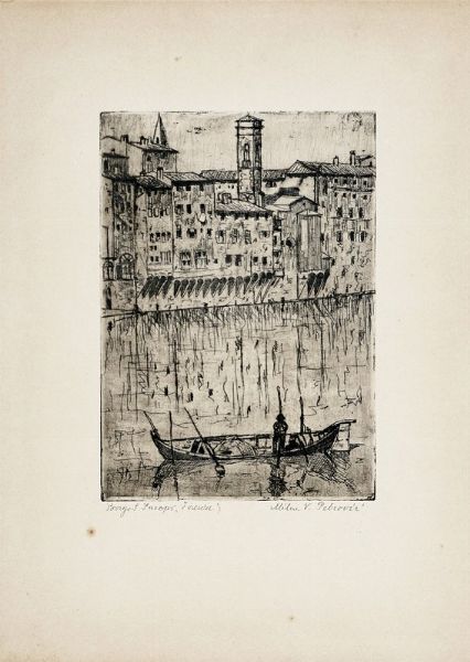 Lotto composto di 9 incisioni.  - Asta Arte Antica, Moderna e Contemporanea - Associazione Nazionale - Case d'Asta italiane