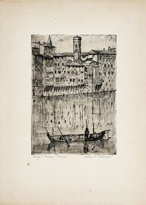 Lotto composto di 9 incisioni.  - Asta Arte Antica, Moderna e Contemporanea - Associazione Nazionale - Case d'Asta italiane