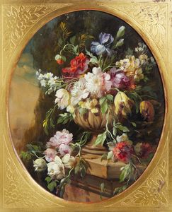 BOSSO FRANCESCO (1864 - 1933) - Natura morta di fiori