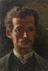 TREMOLADA PIETRO (1855 - 1913) - Ritratto maschile
