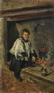 CASTELLI FILIPPO (1859 - 1932) - Chierichetto