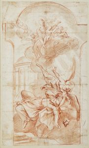 MAGNASCO ALESSANDRO (1667 - 1749) - Estasi di San Filippo Neri
