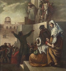 ARTISTA DEL XVIII SECOLO - Processo di Gesù