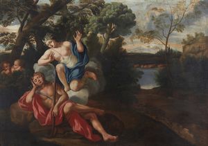 ARTISTA DEL XVIII SECOLO - Diana ed Endimione