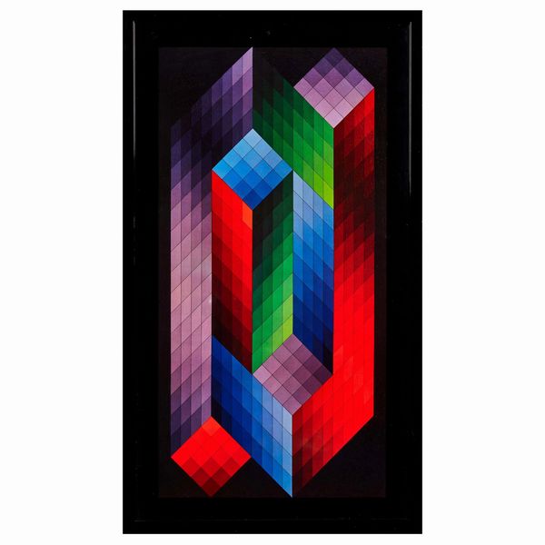 VICTOR VASARELY : VICTOR VASARELY  - Asta ARTE MODERNA E CONTEMPORANEA - Associazione Nazionale - Case d'Asta italiane