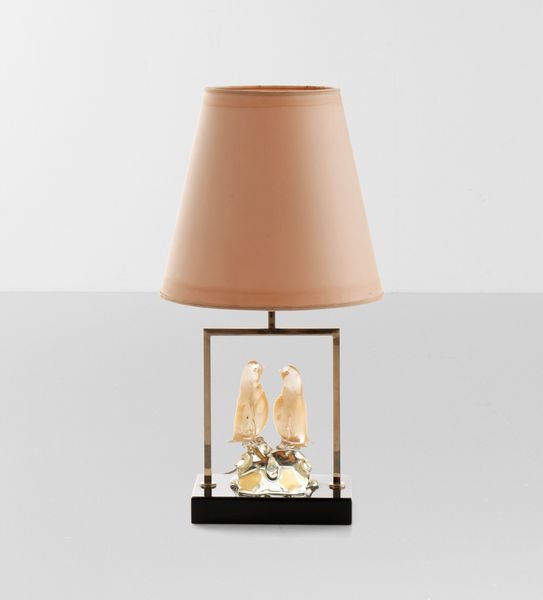 Archimede Seguso : Lampada da tavolo  - Asta Design Lab - Associazione Nazionale - Case d'Asta italiane