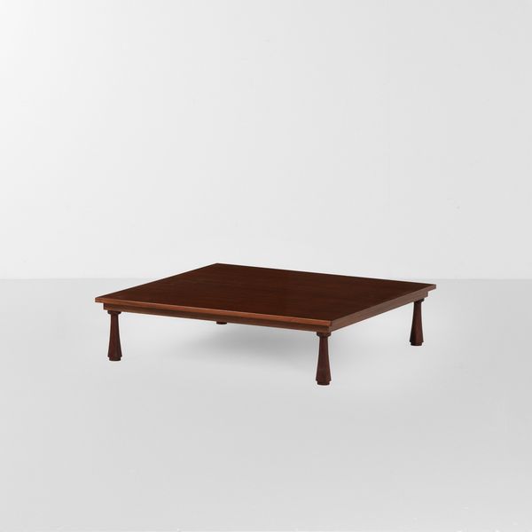 ANGELO MANGIAROTTI : Tavolo basso  - Asta Design Lab - Associazione Nazionale - Case d'Asta italiane