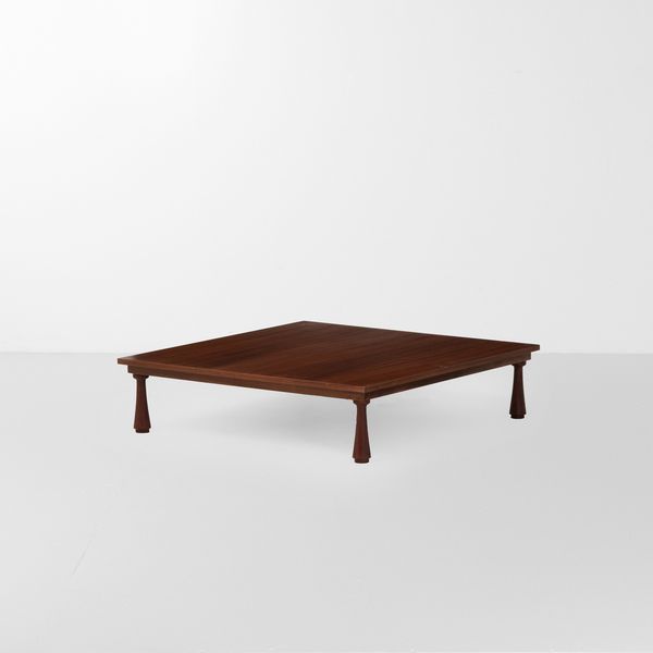 ANGELO MANGIAROTTI : Tavolo basso  - Asta Design Lab - Associazione Nazionale - Case d'Asta italiane