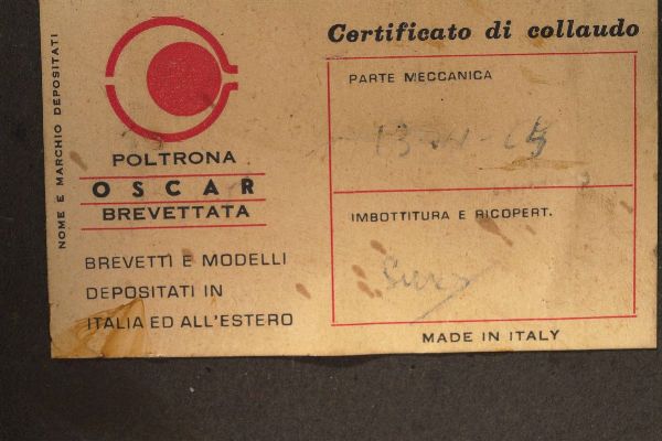 Poltrona reclinabile  - Asta Design Lab - Associazione Nazionale - Case d'Asta italiane