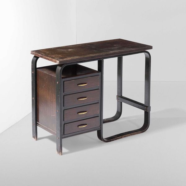 Giuseppe Pagano Pogatschnig : Piccola scrivania  - Asta Design Lab - Associazione Nazionale - Case d'Asta italiane