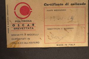 Poltrona reclinabile  - Asta Design Lab - Associazione Nazionale - Case d'Asta italiane