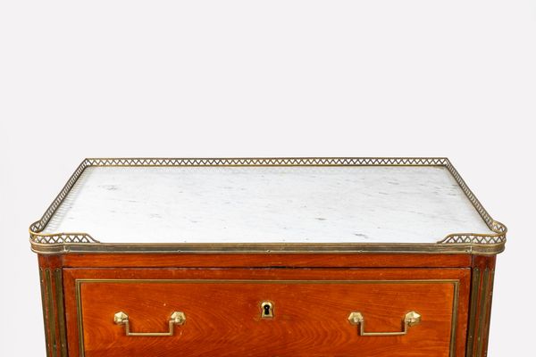 Cassettone con scrittoio lastronato in mogano, secolo XIX  - Asta Incanti d'Arte - Associazione Nazionale - Case d'Asta italiane