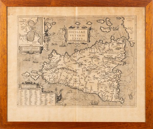 Lotto composto da sei stampe raffiguranti cartine geografiche delle regioni d'Italia e della Pannonia  - Asta Incanti d'Arte - Associazione Nazionale - Case d'Asta italiane