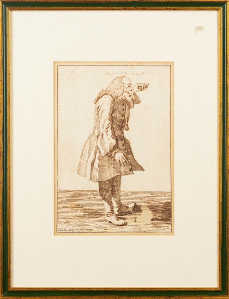 Due stampe raffiguranti caricature  - Asta Incanti d'Arte - Associazione Nazionale - Case d'Asta italiane