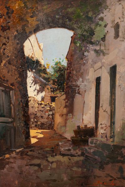 Ezelino Briante : Contrasto di luce  - Asta Incanti d'Arte - Associazione Nazionale - Case d'Asta italiane